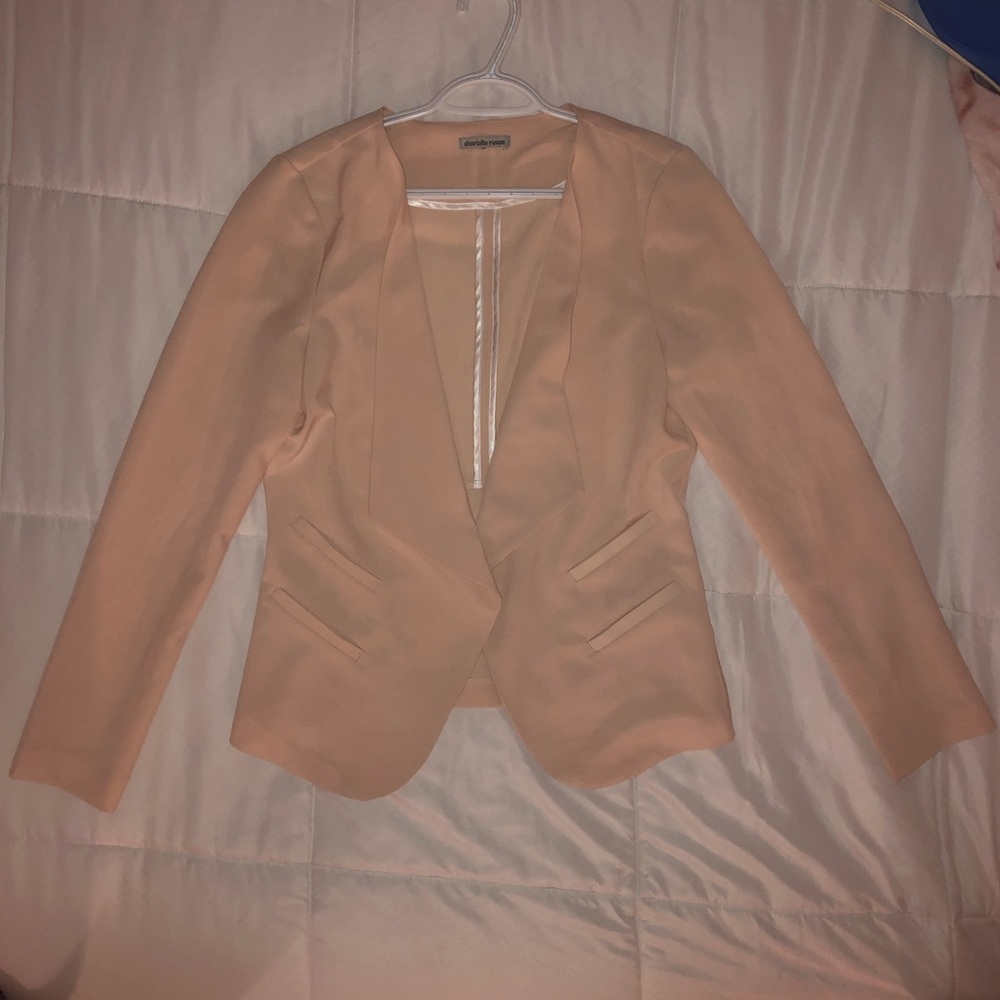 MAKE OFFER ๐ฐ!! Pink Blazer - Picture 1 of 8